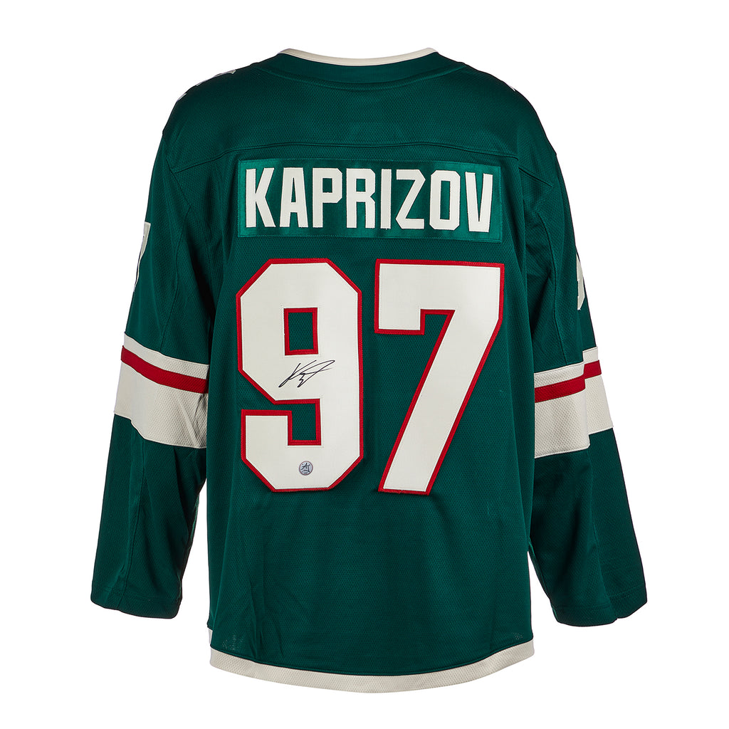 Kirill Kaprizov Signed & Professionally Framed Authentic White Hockey —  Universal Sports Auctions