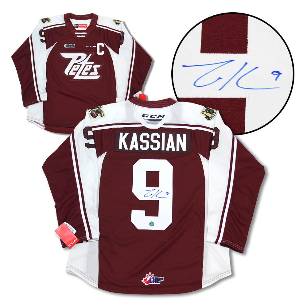 Zack Kassian Peterborough Petes Autographed CHL Hockey Jersey | AJ Sports.