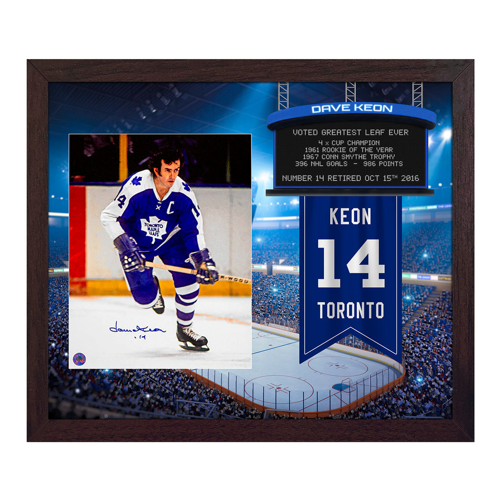 DAVE KEON SIGNED TORONTO MAPLE LEAFS 8X10 PHOTO 7 – Overtime Autographs