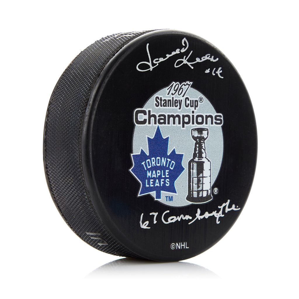 Dave Keon Toronto Maple Leafs Autographed Hockey Captain 8x10