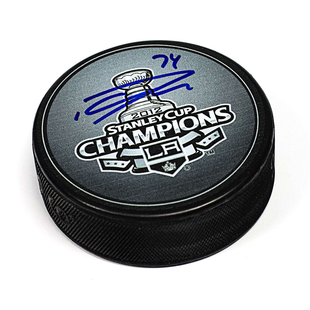 Dwight King Los Angeles Kings Autographed 2012 Cup Hockey Puck | AJ Sports.