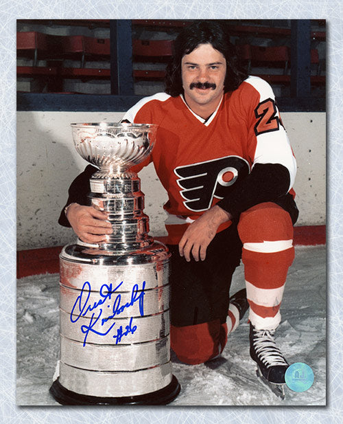 Orest Kindrachuk Philadelphia Flyers Autographed Stanley Cup 8x10 Photo | AJ Sports.