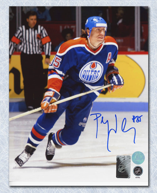 Petr Klima Edmonton Oilers Autographed 8x10 Photo | AJ Sports.