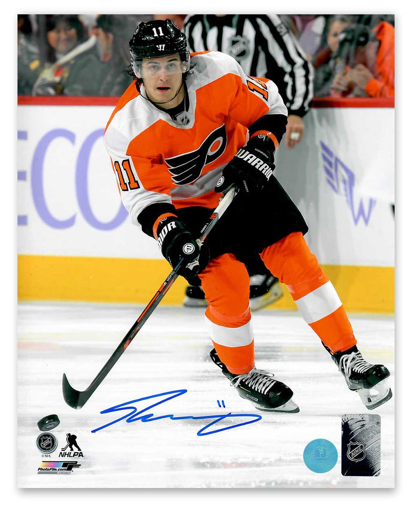 Travis Konecny Philadelphia Flyers Autographed NHL Hockey 8x10 Photo | AJ Sports.