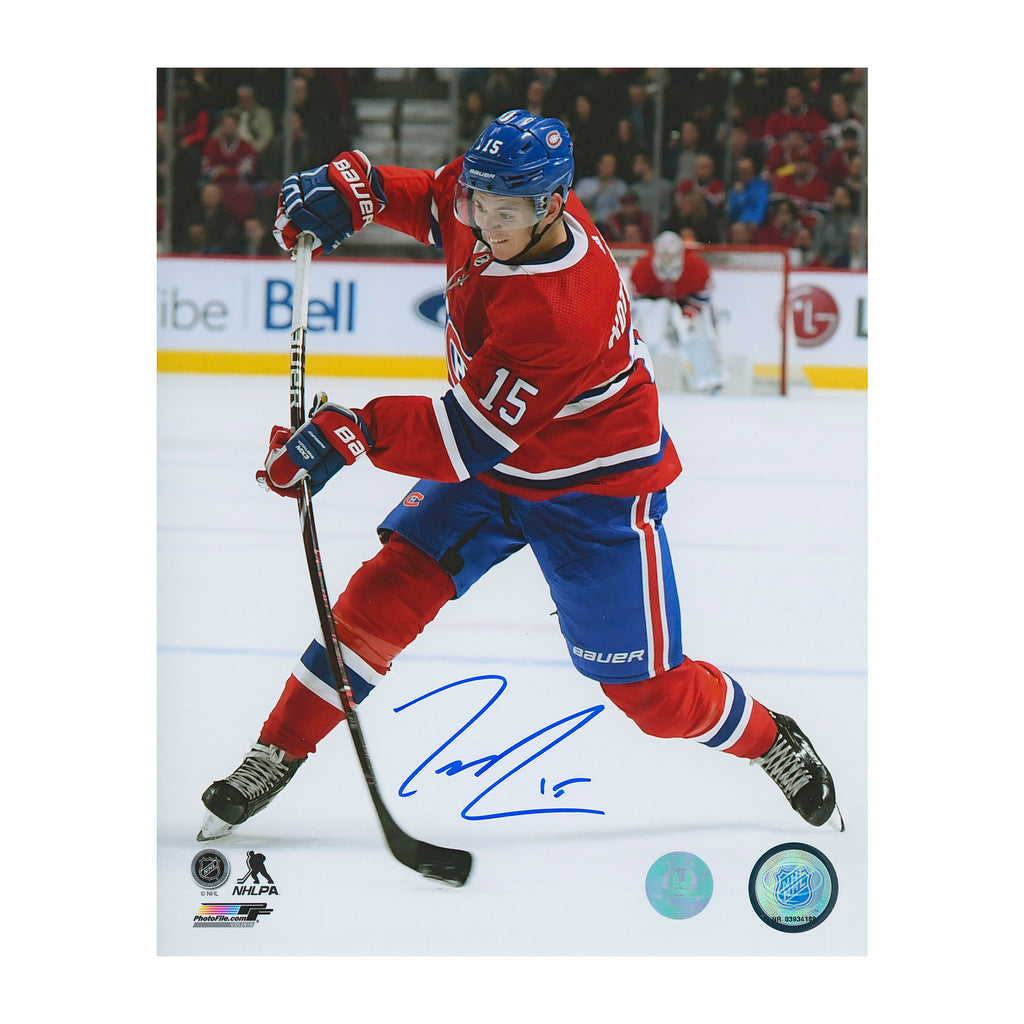 Jesperi Kotkaniemi Montreal Canadiens Autographed 8x10 Photo | AJ Sports.