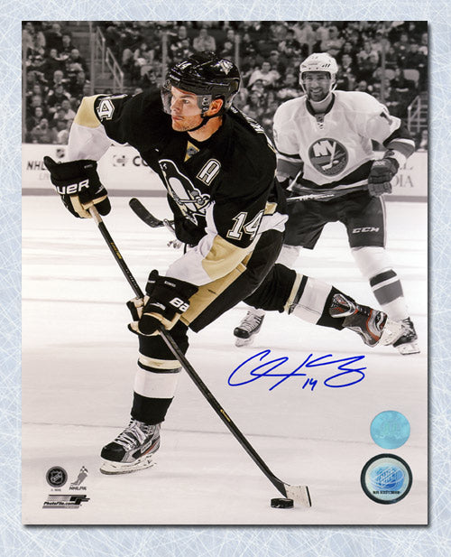 Chris Kunitz Pittsburgh Penguins Autographed Spotlight 8x10 Photo | AJ Sports.