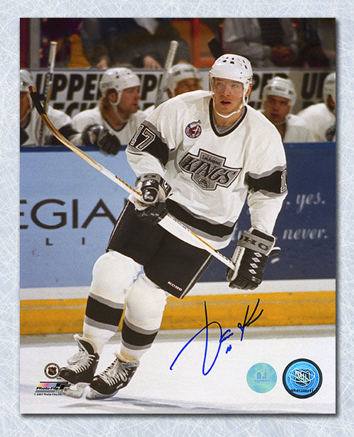 Jari Kurri Los Angeles Kings Autographed Hockey Legend 8x10 Photo | AJ Sports.