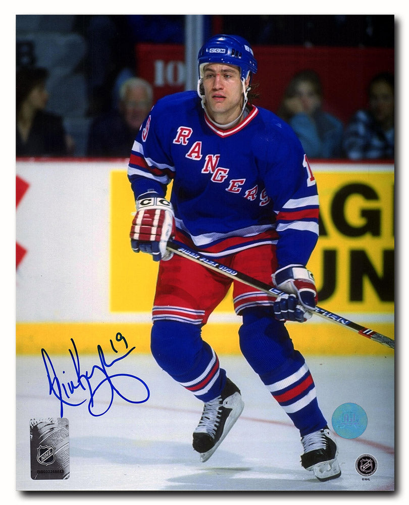 Nick Kypreos New York Rangers Autographed Action 8x10 Photo | AJ Sports.
