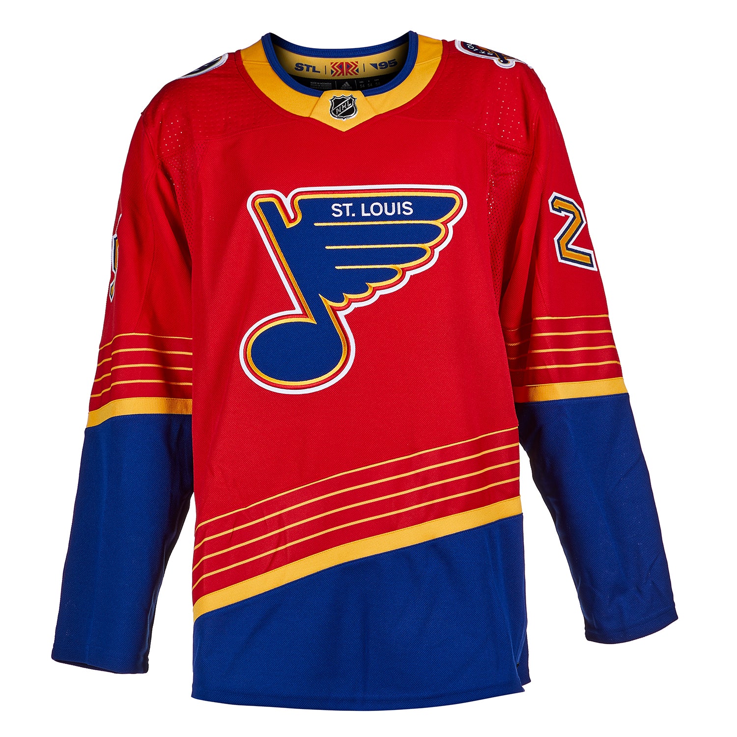 Jordan Kyrou Autographed St Louis Blues Adidas Jersey - NHL Auctions