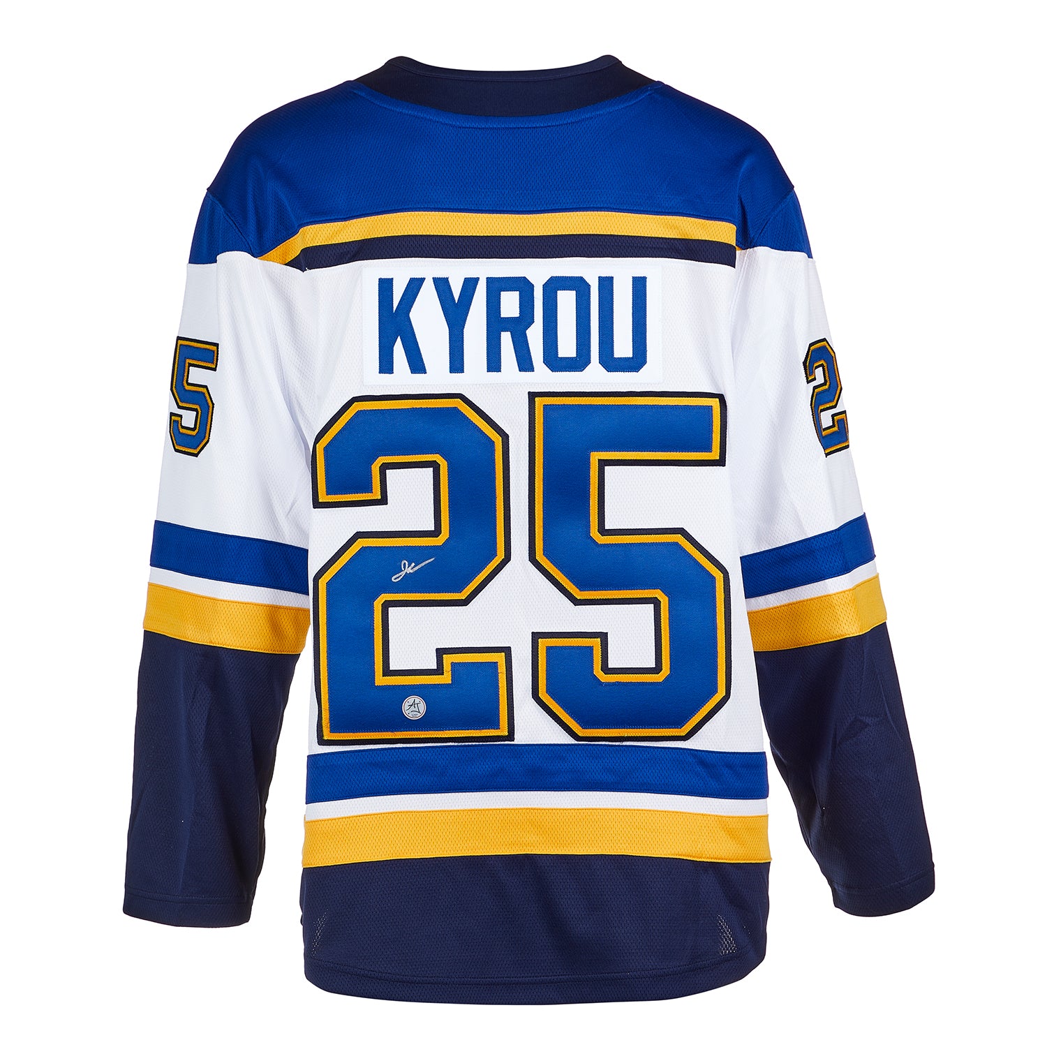 Jordan Kyrou Signed St Louis Blues Heritage Adidas Jersey - Autographed NHL  Jerseys at 's Sports Collectibles Store