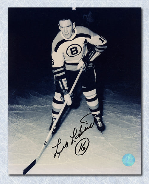 Leo Labine Boston Bruins Autographed 8x10 Photo | AJ Sports.