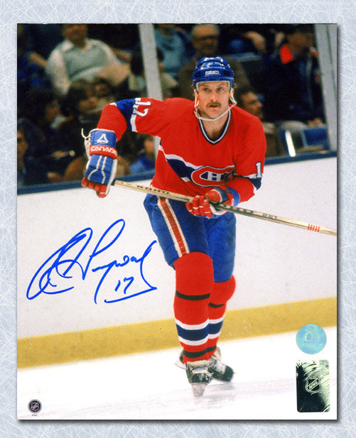 Rod Langway Montreal Canadiens Autographed Hockey 8x10 Photo | AJ Sports.