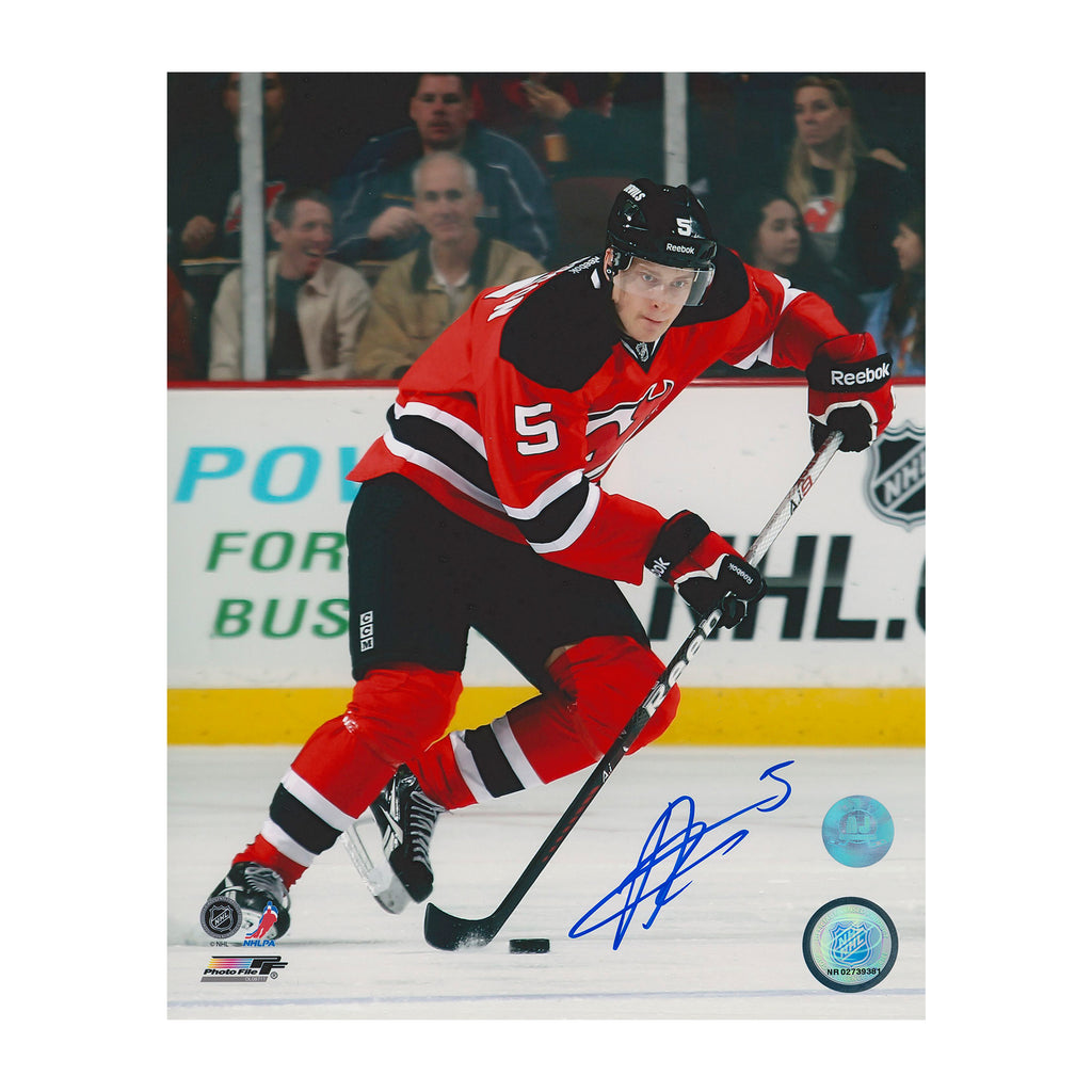 Adam Larsson New Jersey Devils Autographed 8x10 Photo | AJ Sports.
