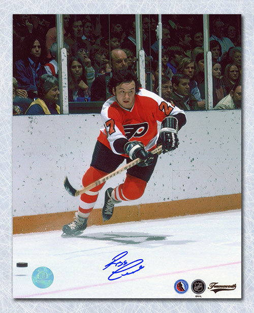 Reggie Leach Philadelphia Flyers Autographed Hockey Playmaker 8x10 Photo | AJ Sports.