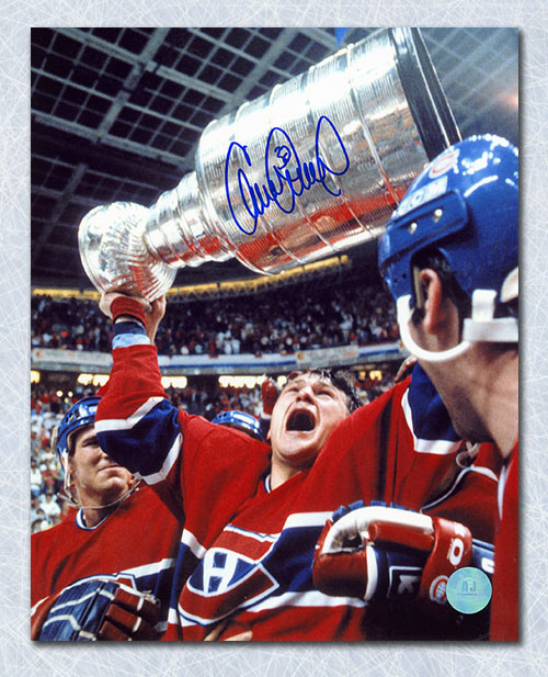 Claude Lemieux Montreal Canadiens Autographed 1986 Stanley Cup 8x10 Photo | AJ Sports.