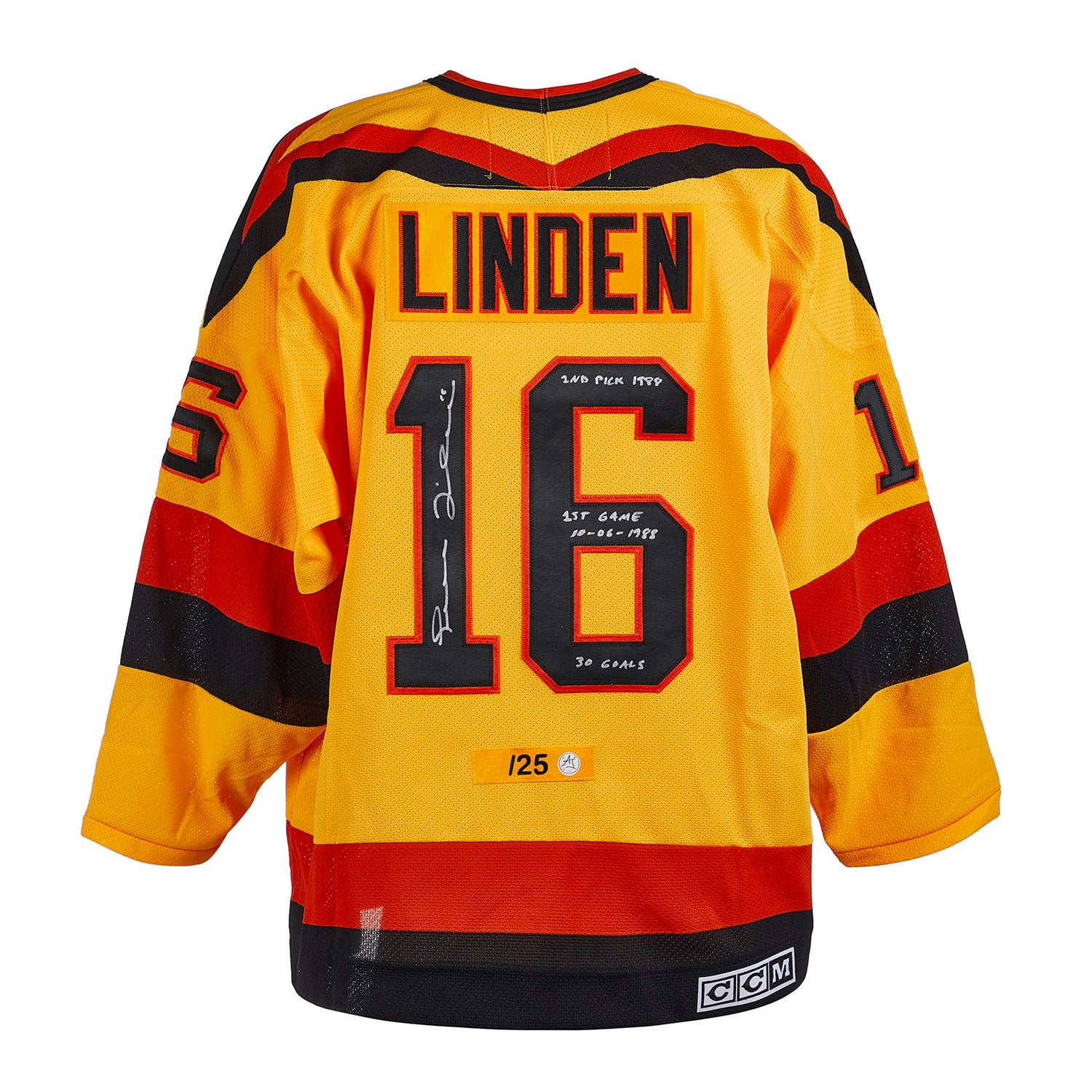 Trevor Linden Vancouver Canucks Hockey NHL Original Autographed Items for  sale