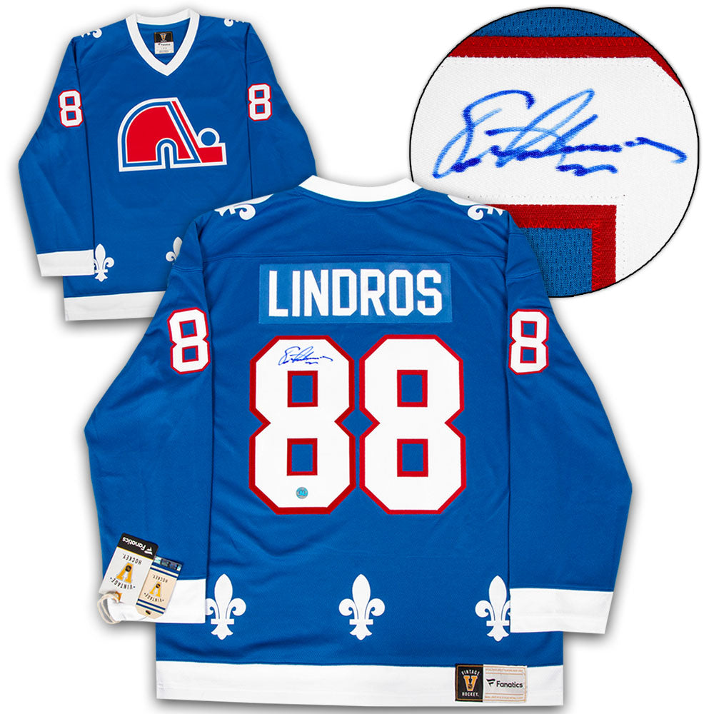 Sports Integrity Eric Lindros Signed Custom Black/White Hockey Jersey HOF 16 Inscription JSA Itp