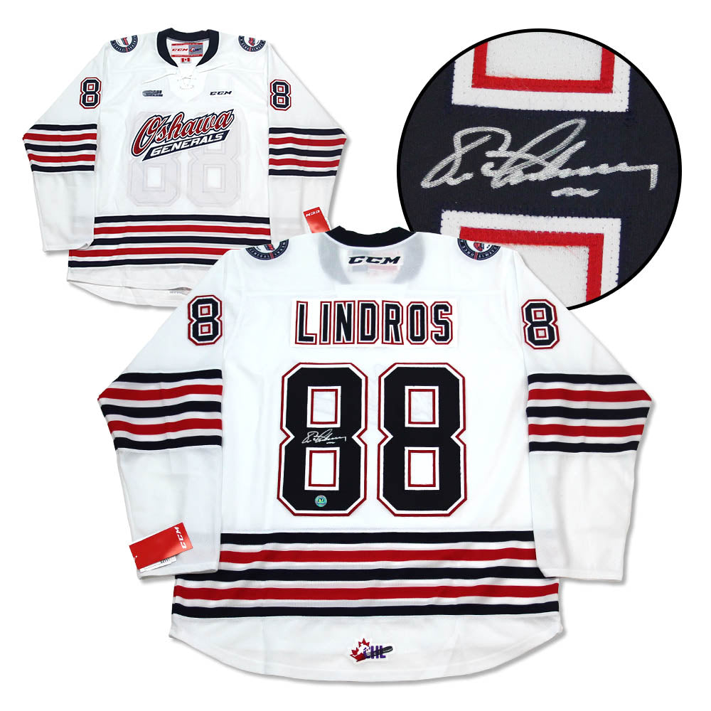 Eric Lindros Autographed Toronto Maple Leafs Jersey – Autograph
