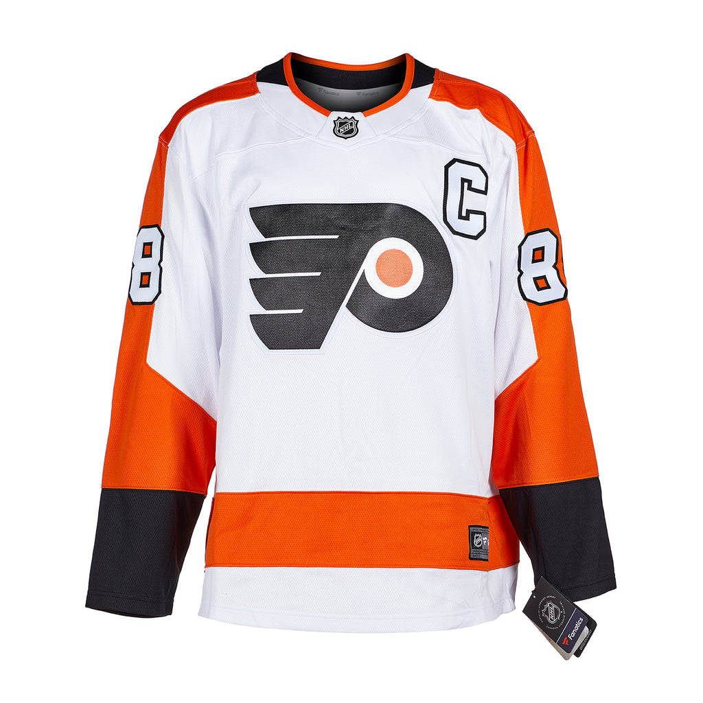 Eric Lindros Philadelphia Flyers Signed White Fanatics Jersey | AJ Sports.