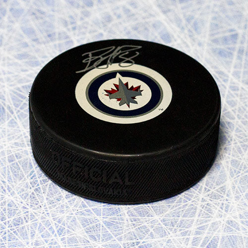 Bryan Little Winnipeg Jets Autographed Hockey Puck | AJ Sports.