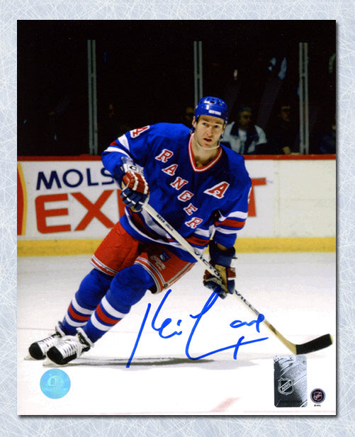 Kevin Lowe New York Rangers Autographed Action 8x10 Photo | AJ Sports.