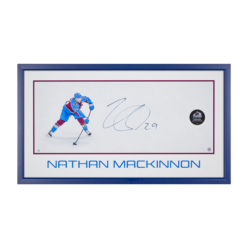 Nathan MacKinnon Colorado Avalanche Autographed Jersey 2022 SC Champs –  Latitude Sports Marketing