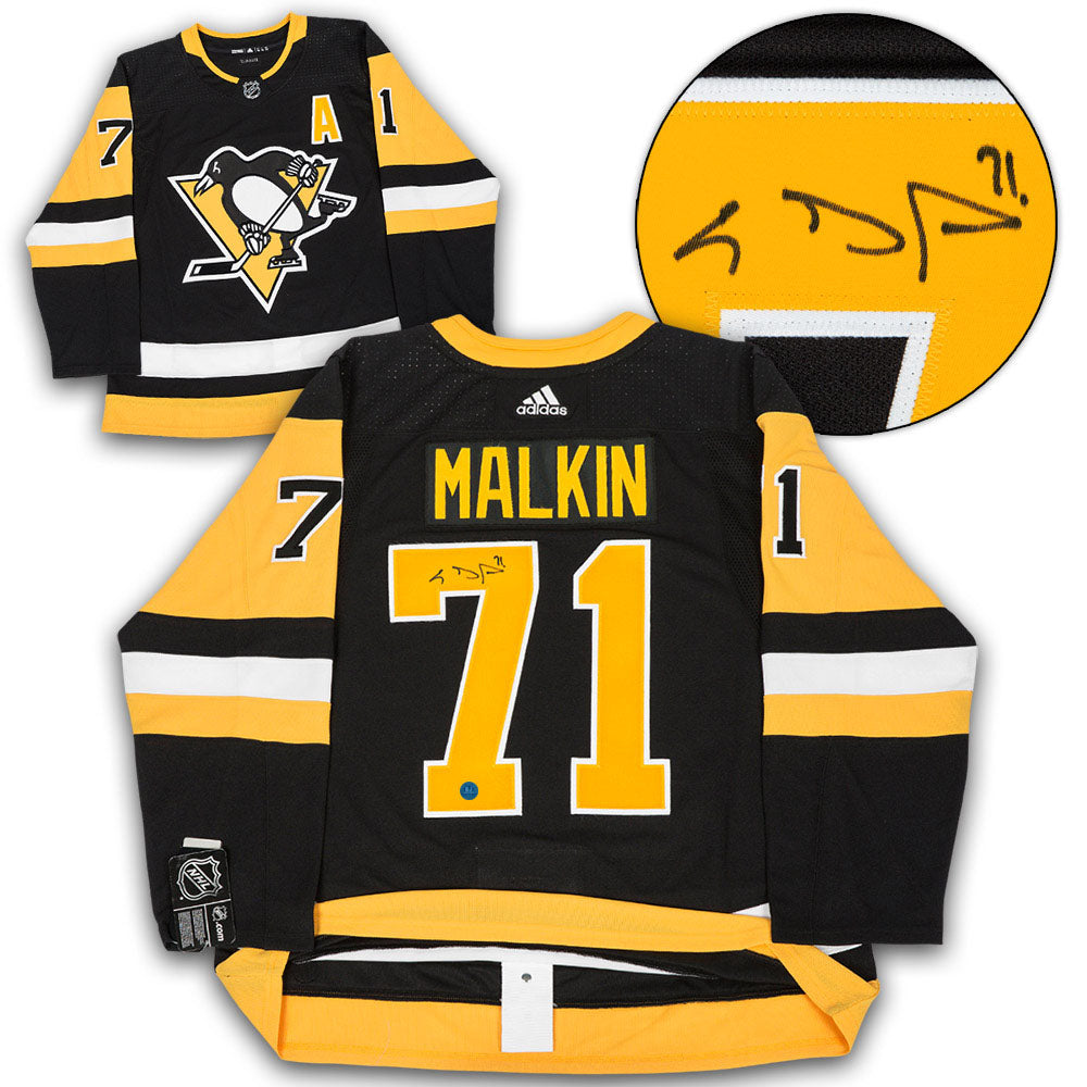 Evgeni Malkin Pittsburgh Penguins Autographed Adidas Jersey | AJ Sports.