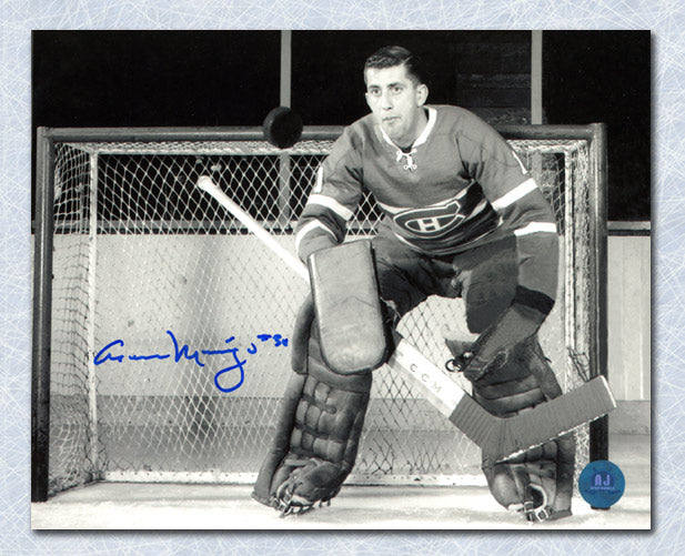 Cesare Maniago Montreal Canadiens Autographed Goalie 8x10 Photo | AJ Sports.