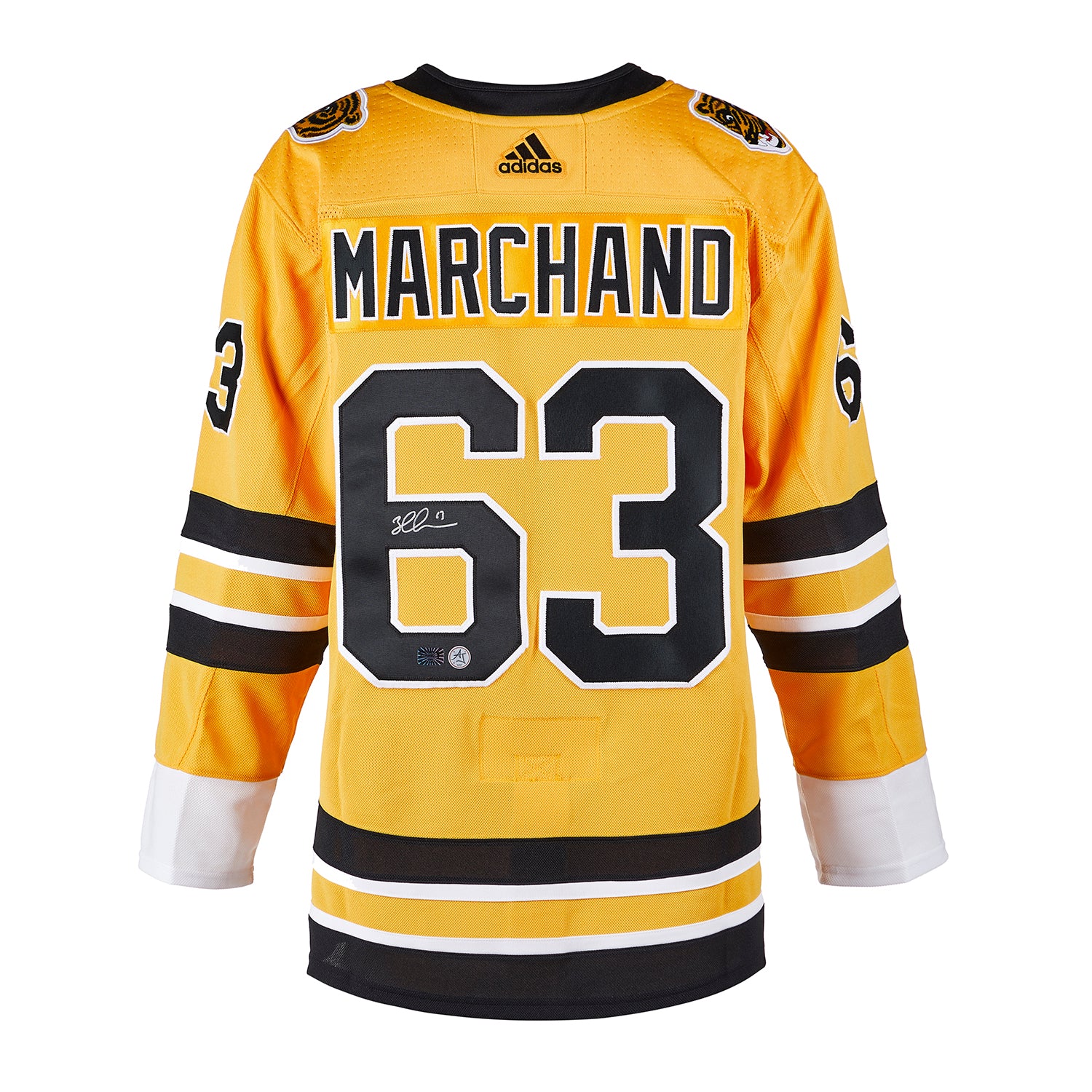 Brad Marchand Boston Bruins Signed Auth 2021 Reverse Retro Jersey