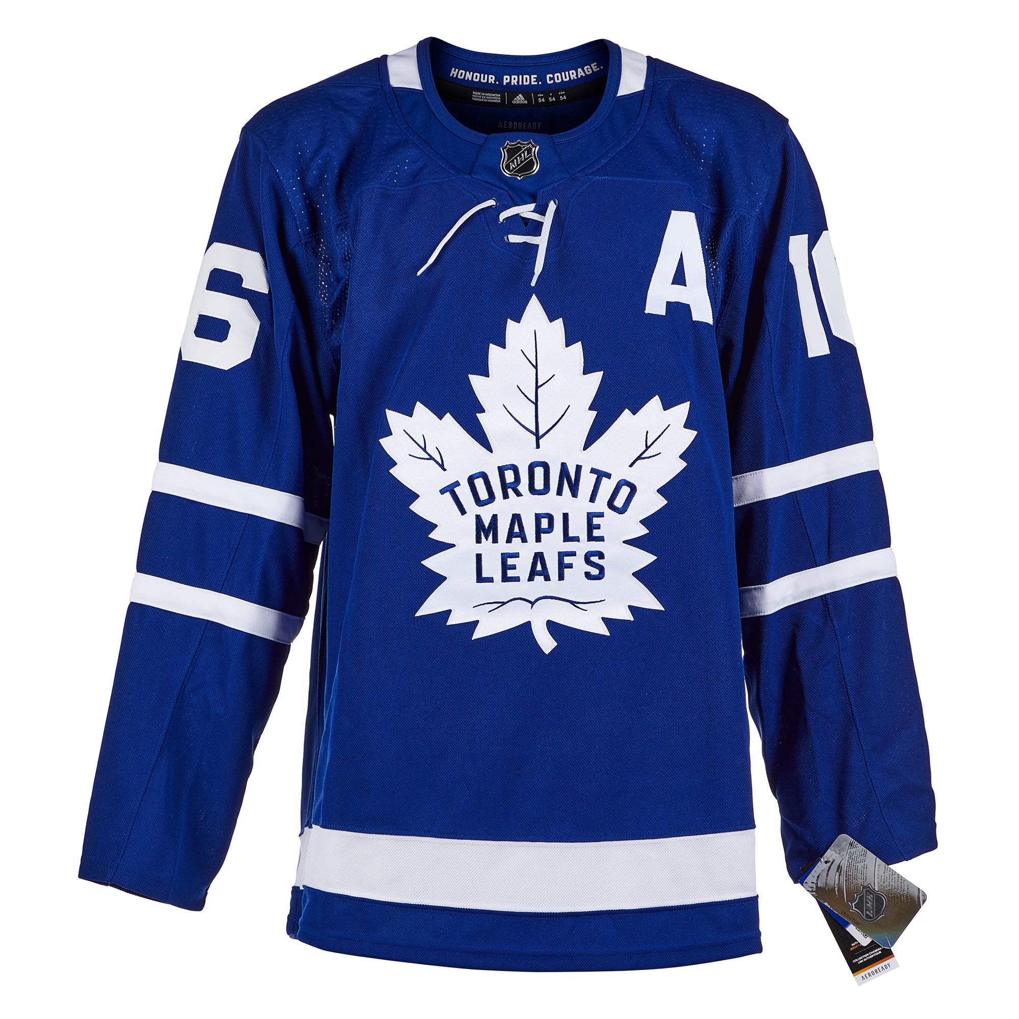 Mitch Marner Signed 2018-20 Toronto Maple Leafs Adidas Auth. Jersey