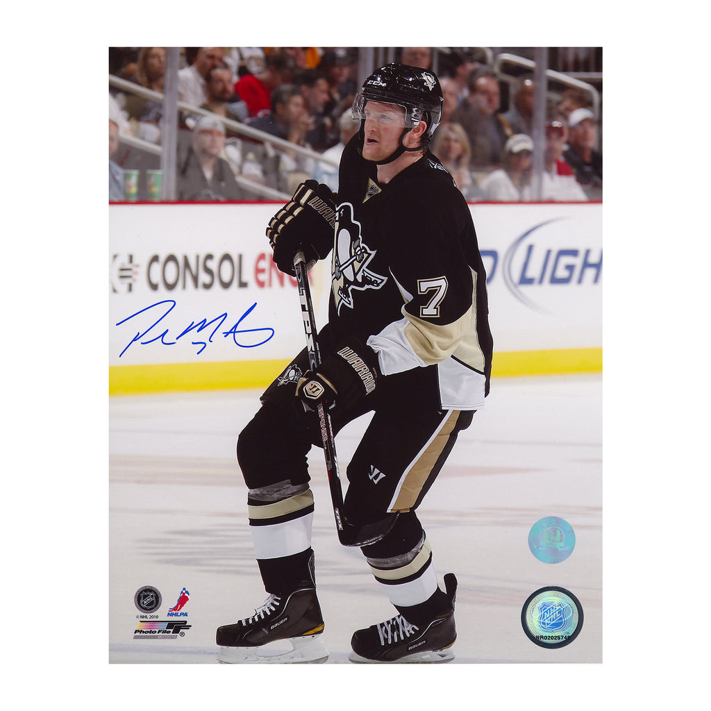Paul Martin Pittsburgh Penguins Autographed 8x10 Photo | AJ Sports.
