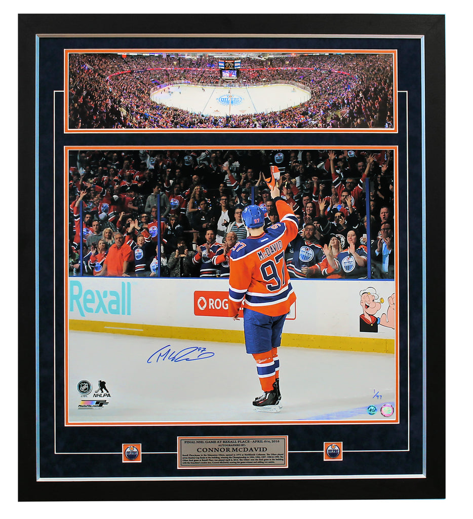 Connor McDavid Autographed Custom Jersey W/PROOF, Picture of Connor Signing  For Us, Team Canada, PSA/DNA Authenticated, Oilers at 's Sports  Collectibles Store