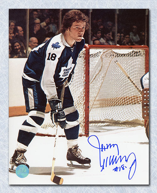 Jim McKenny Toronto Maple Leafs Autographed Defense 8x10 Photo | AJ Sports.