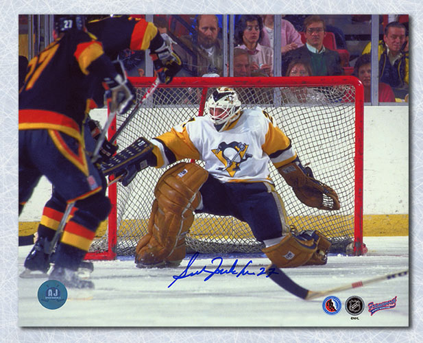 Gilles Meloche Pittsburgh Penguins Autographed 8x10 Photo | AJ Sports.