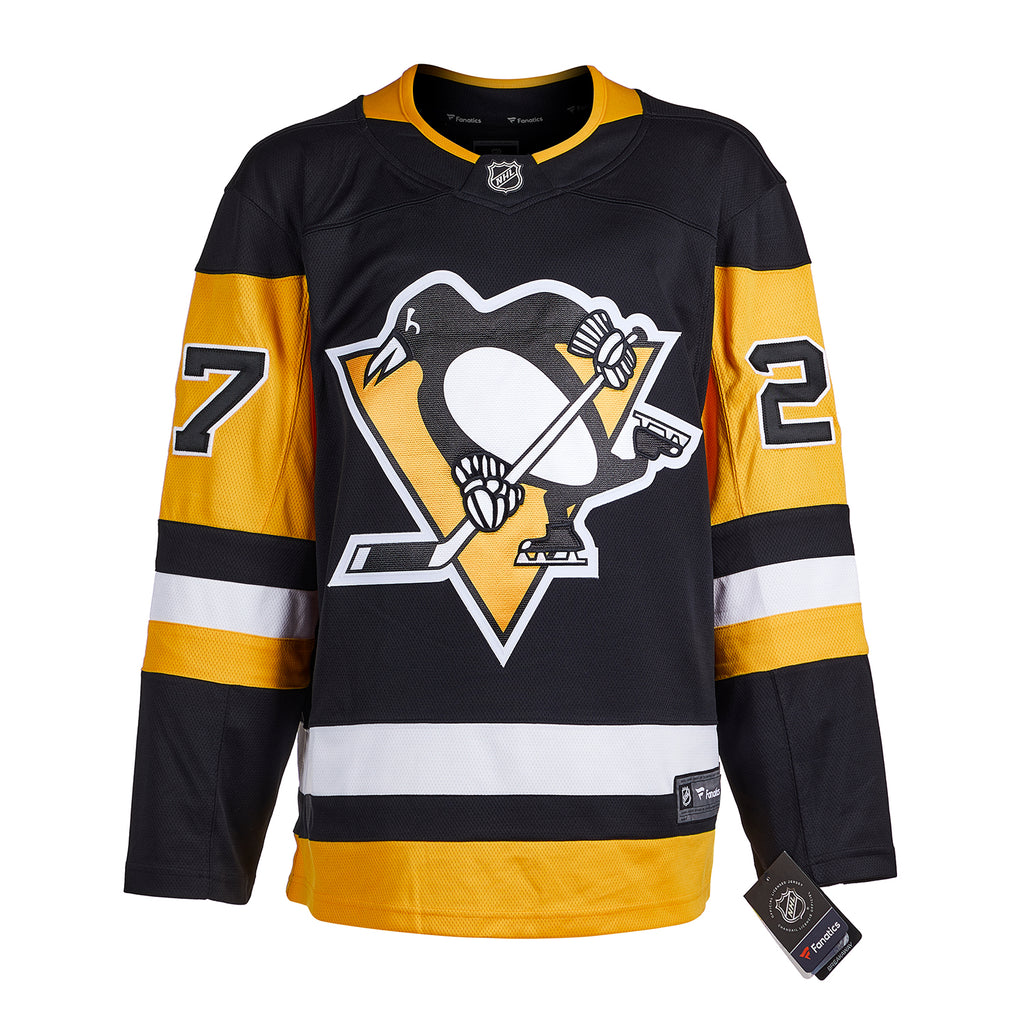 Gilles Meloche Pittsburgh Penguins Autographed Fanatics Jersey | AJ Sports.