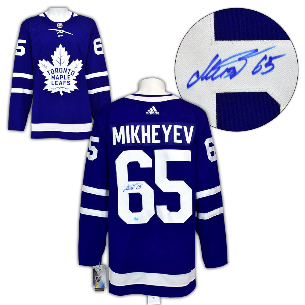 Ilya Mikheyev Toronto Maple Leafs Autographed Adidas Jersey | AJ Sports.