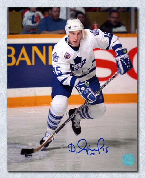 Dimitri Mironov Toronto Maple Leafs Autographed Action 8x10 Photo | AJ Sports.
