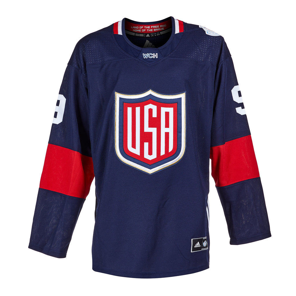 Mike Modano Team USA Hockey Autographed Adidas Jersey | AJ Sports.