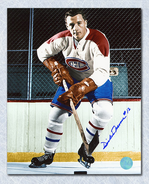 Dickie Moore Montreal Canadiens Autographed Original Six 8x10 Photo | AJ Sports.