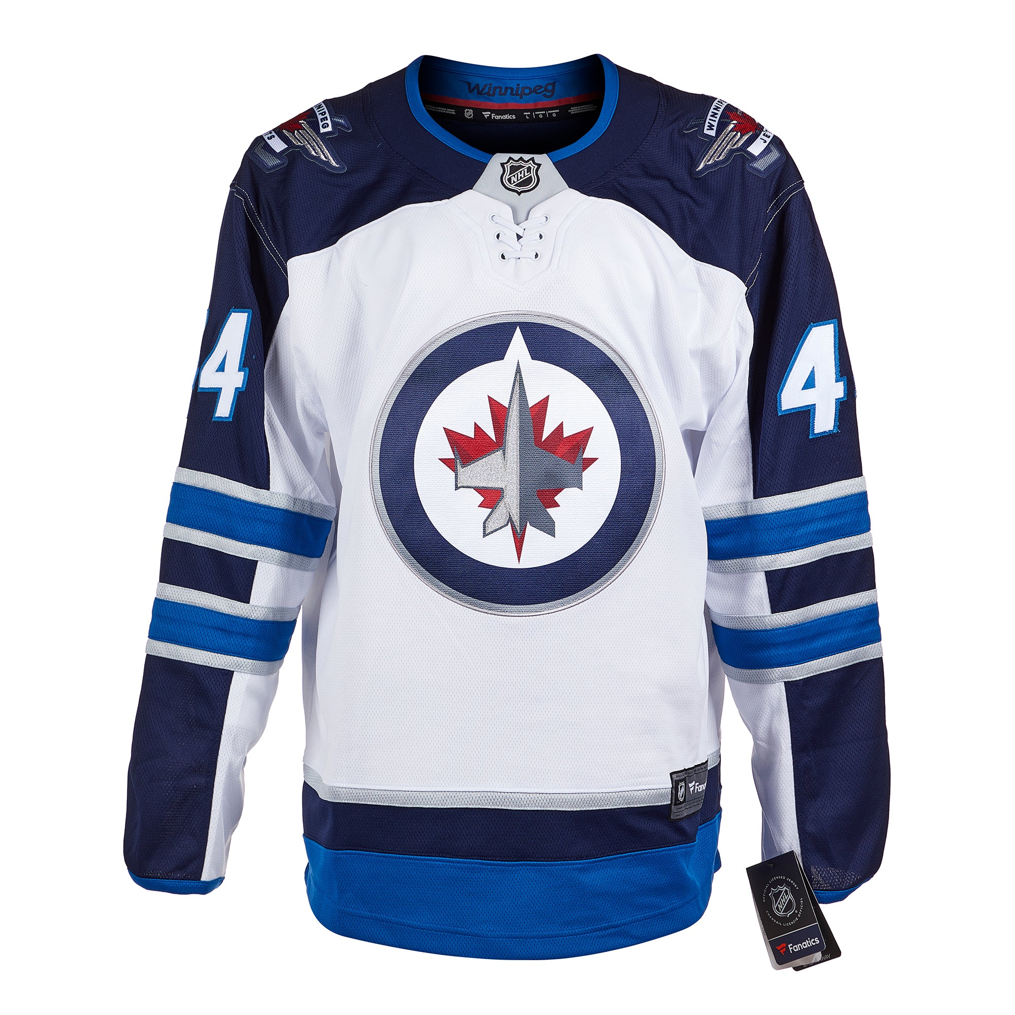 Josh Morrissey Winnipeg Jets Signed White Fanatics Jersey | AJ Sports.