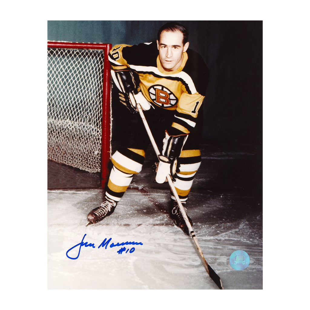 Jim Morrison Boston Bruins Signed Original Six 8x10 Photo | AJ Sports.