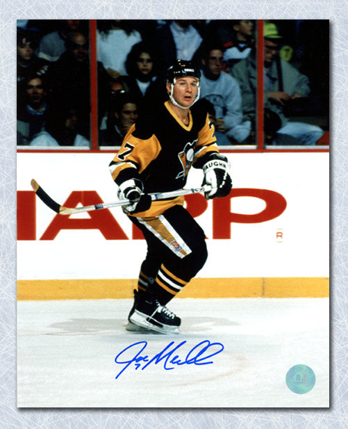 Joe Mullen Pittsburgh Penguins Autographed Hockey 8x10 Photo | AJ Sports.