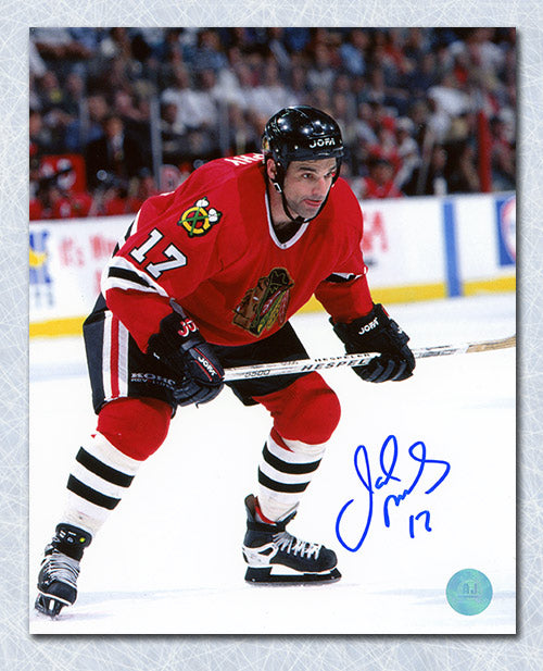 Joe Murphy Chicago Blackhawks Autographed 8x10 Photo | AJ Sports.