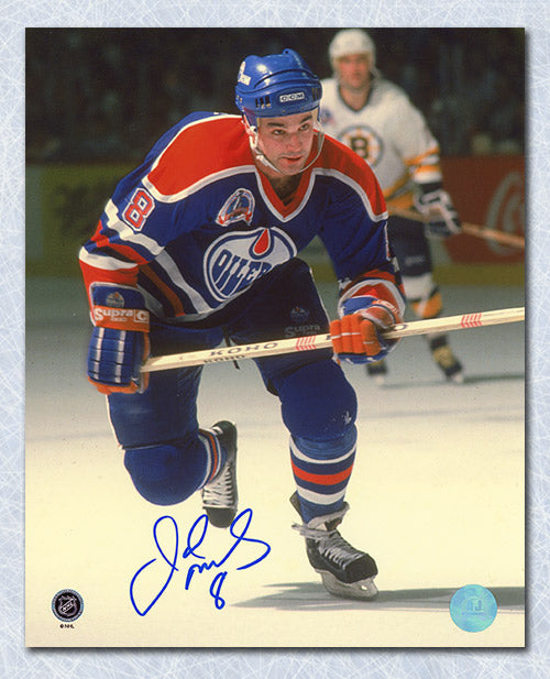 Joe Murphy Edmonton Oilers Autographed 8x10 Photo | AJ Sports.