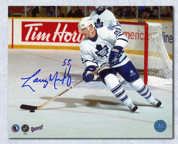 Larry Murphy Toronto Maple Leafs Autographed Hockey Defenseman 8x10 Photo | AJ Sports.