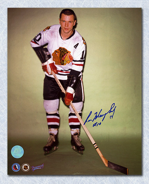 Ron Murphy Chicago Blackhawks Autographed 8x10 Photo | AJ Sports.