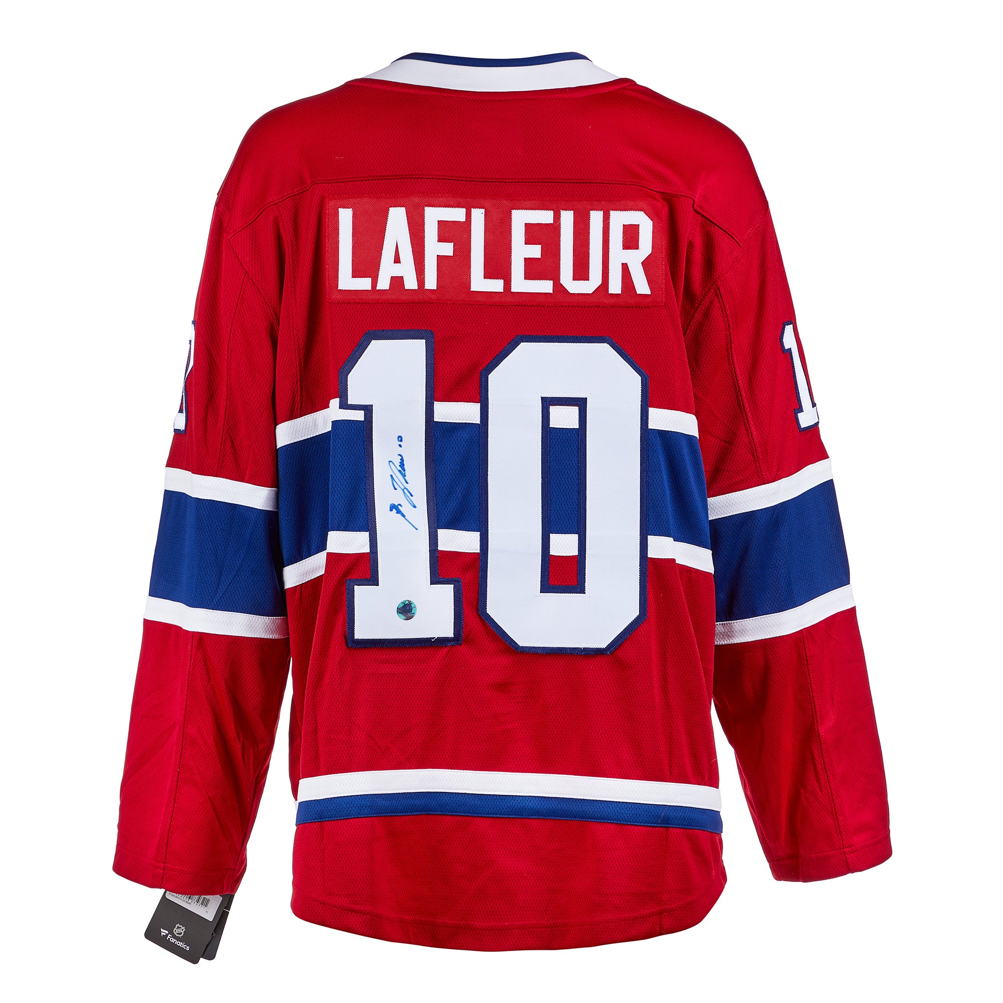 Guy Lafleur Quebec Nordiques Signed Retro Fanatics Jersey