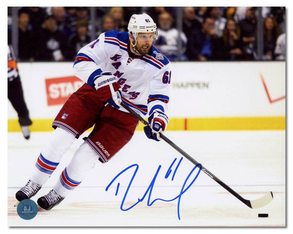 Rick Nash New York Rangers Autographed Hockey 8x10 Photo | AJ Sports.