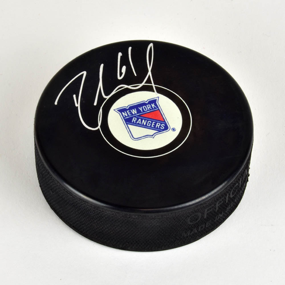 Rick Nash New York Rangers Autographed Hockey Puck | AJ Sports.