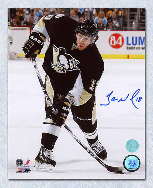 James Neal Pittsburgh Penguins Autographed Shooting 8x10 Photo | AJ Sports.